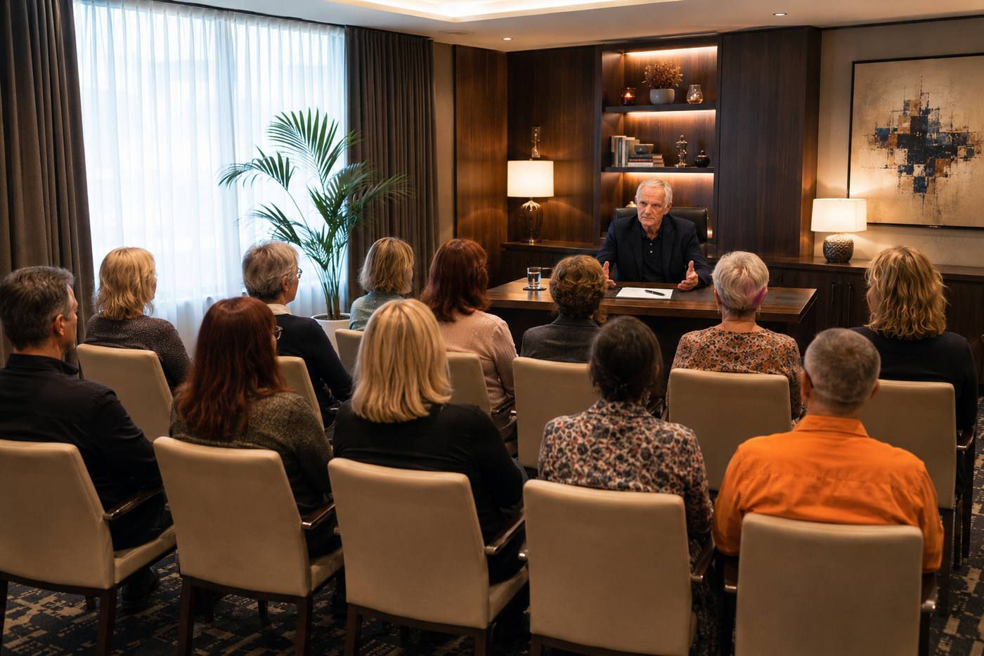 Seminarsituation mit Martin Bolze